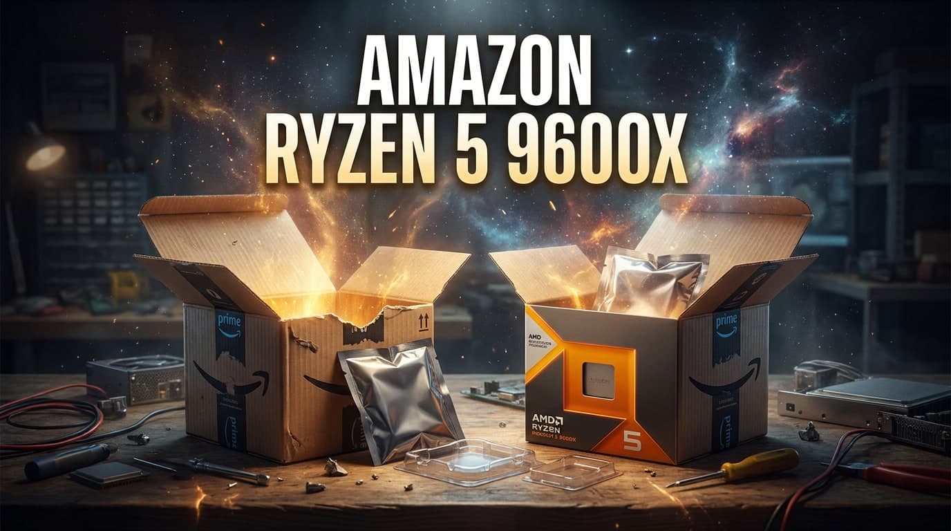 Amazon Ryzen 5 9600X Scam: Empty CPU Boxes Twice in Days