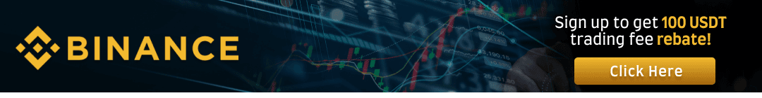 Binance referral banner