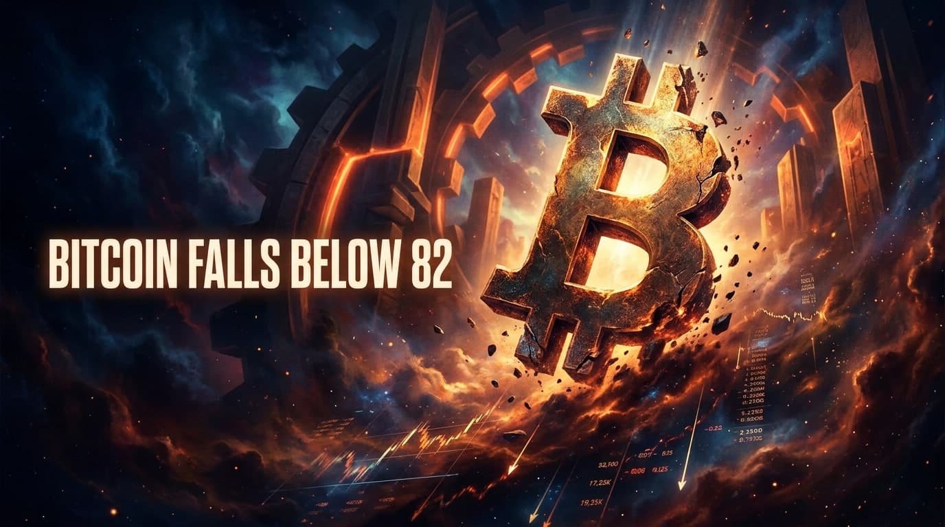 Bitcoin Drops Below $82K as Hot CPI Stirs Fed Hike Fears