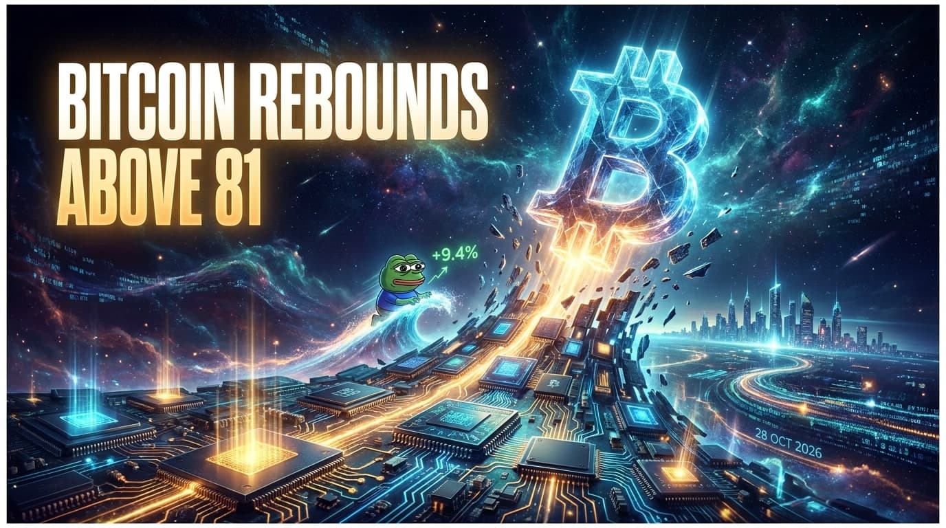 Bitcoin Rebounds Above $81,000 as Chip Stocks Rally
