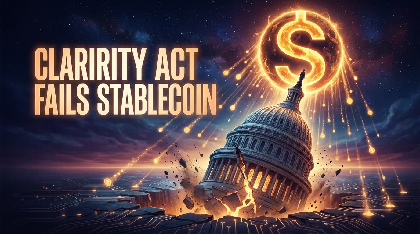 Clarity Act Fails, Stablecoin Rewards Continue: Bernstein
