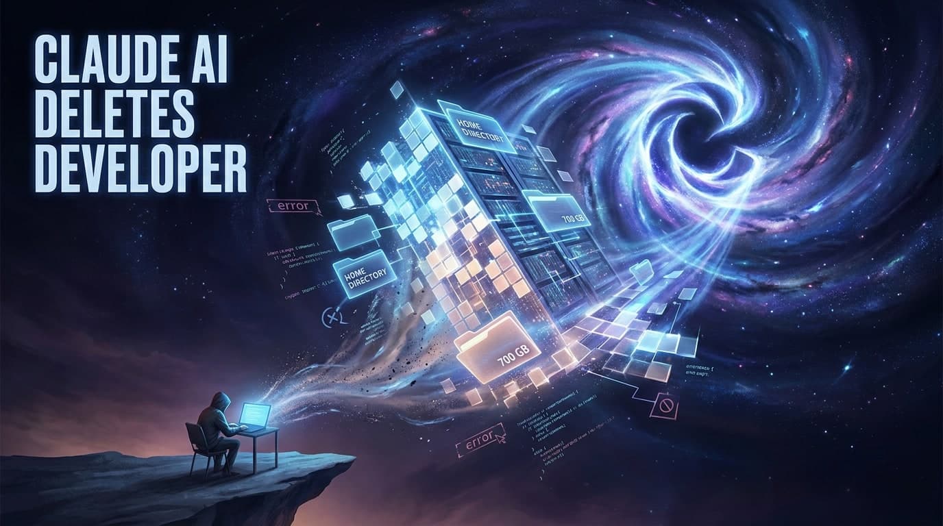 Claude AI Wiped 700GB of Developer Files During Safety Test