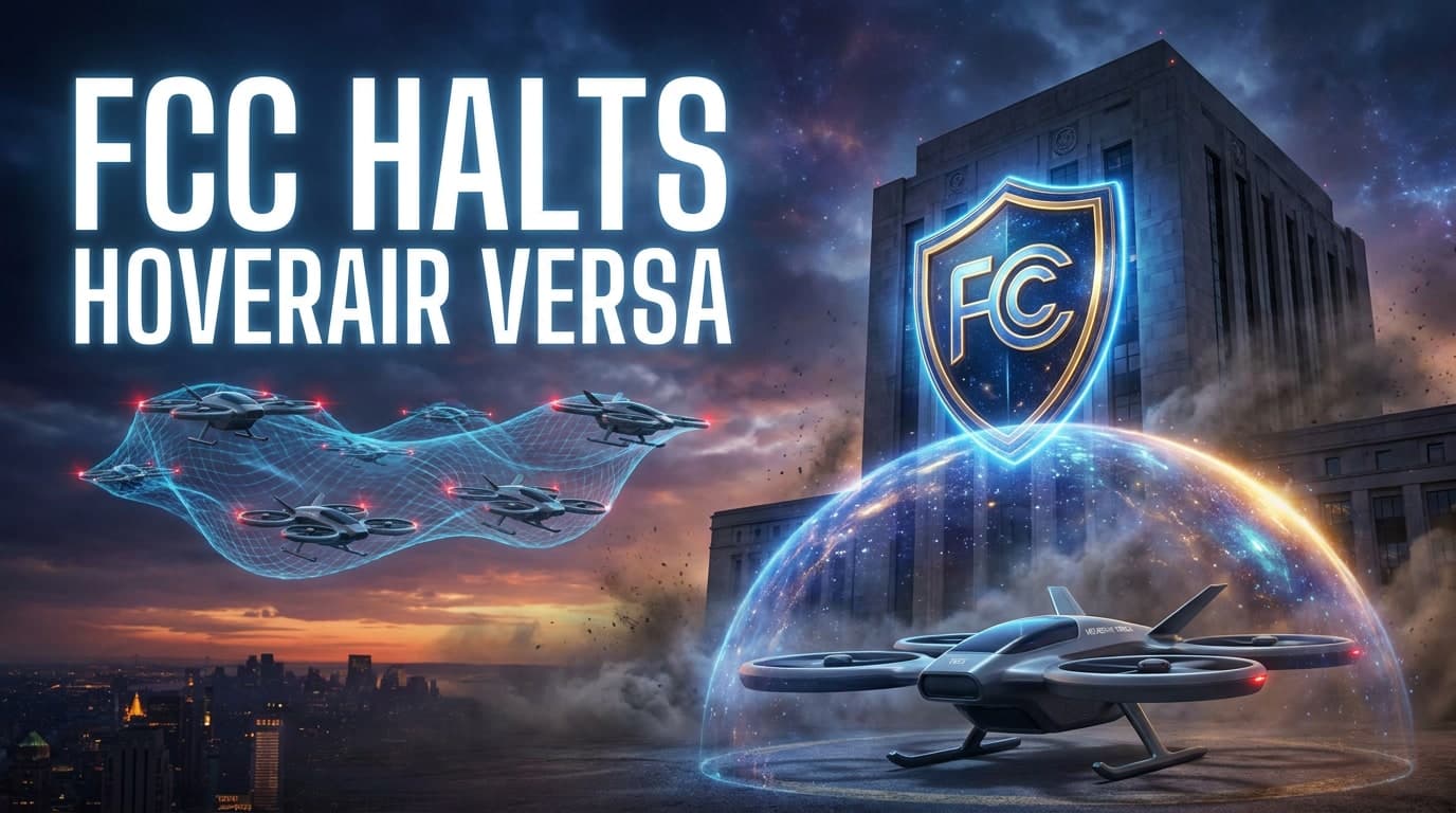 FCC Blocks HoverAir Versa Drone Sales Just Days After Launch