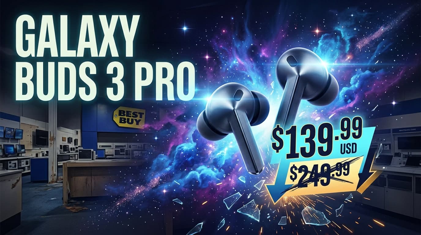 Galaxy Buds 3 Pro Drop to $139.99 in Best Buy Sale