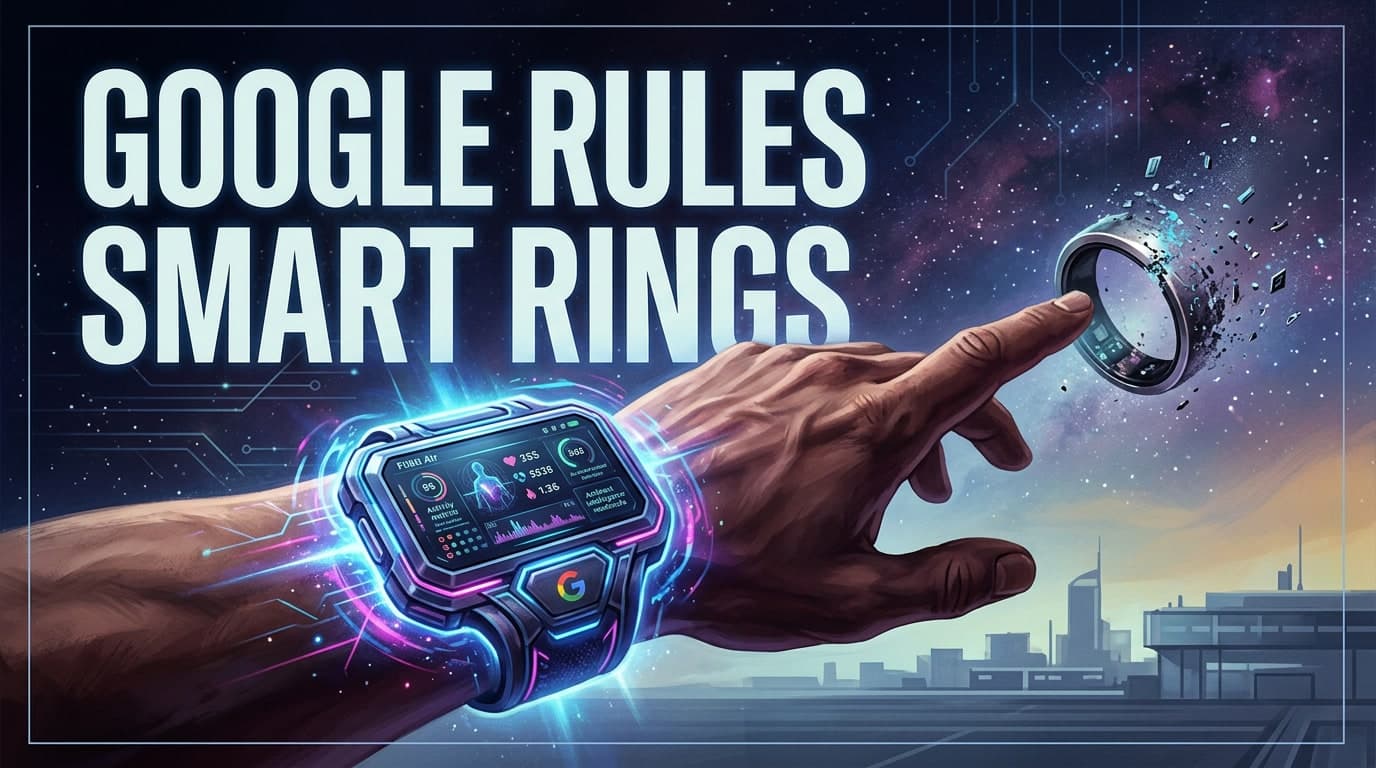 Google Rules Out Smart Rings, Bets on Wearable Future