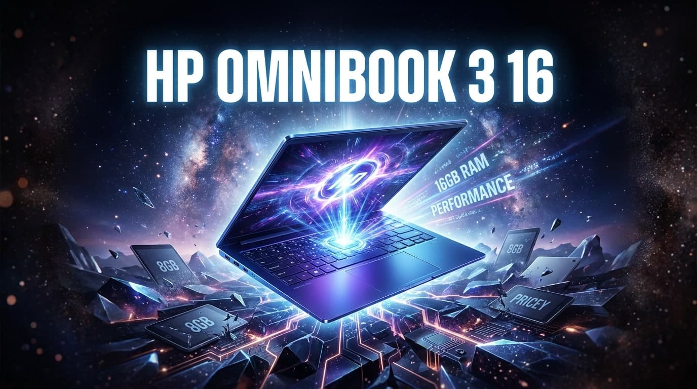 HP OmniBook 3 16: $520 Laptop With 16GB RAM Wins
