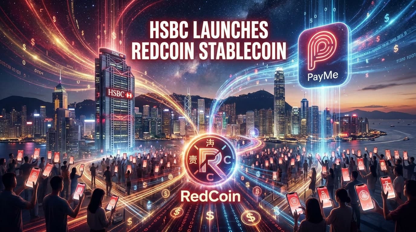 HSBC RedCoin Stablecoin Hits 3.3M PayMe Wallets