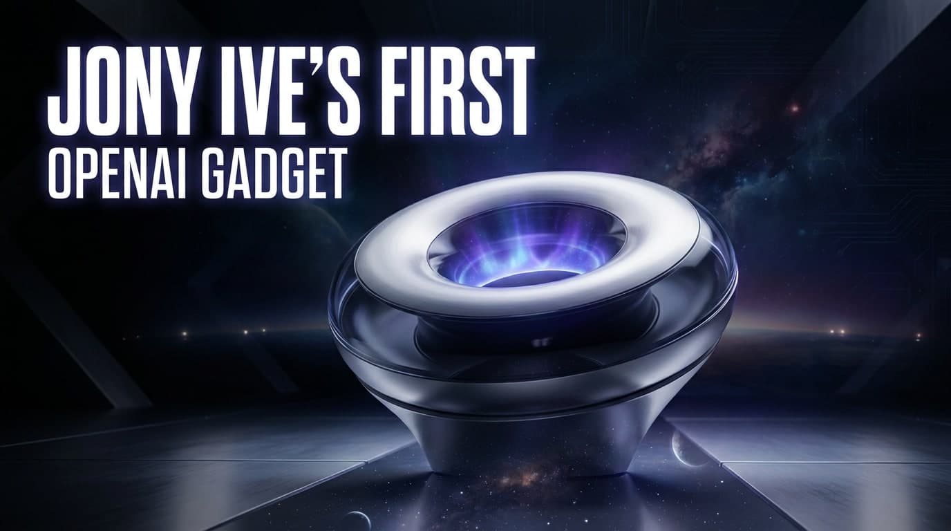 Jony Ive's First OpenAI Gadget: Smart Speaker in 2027
