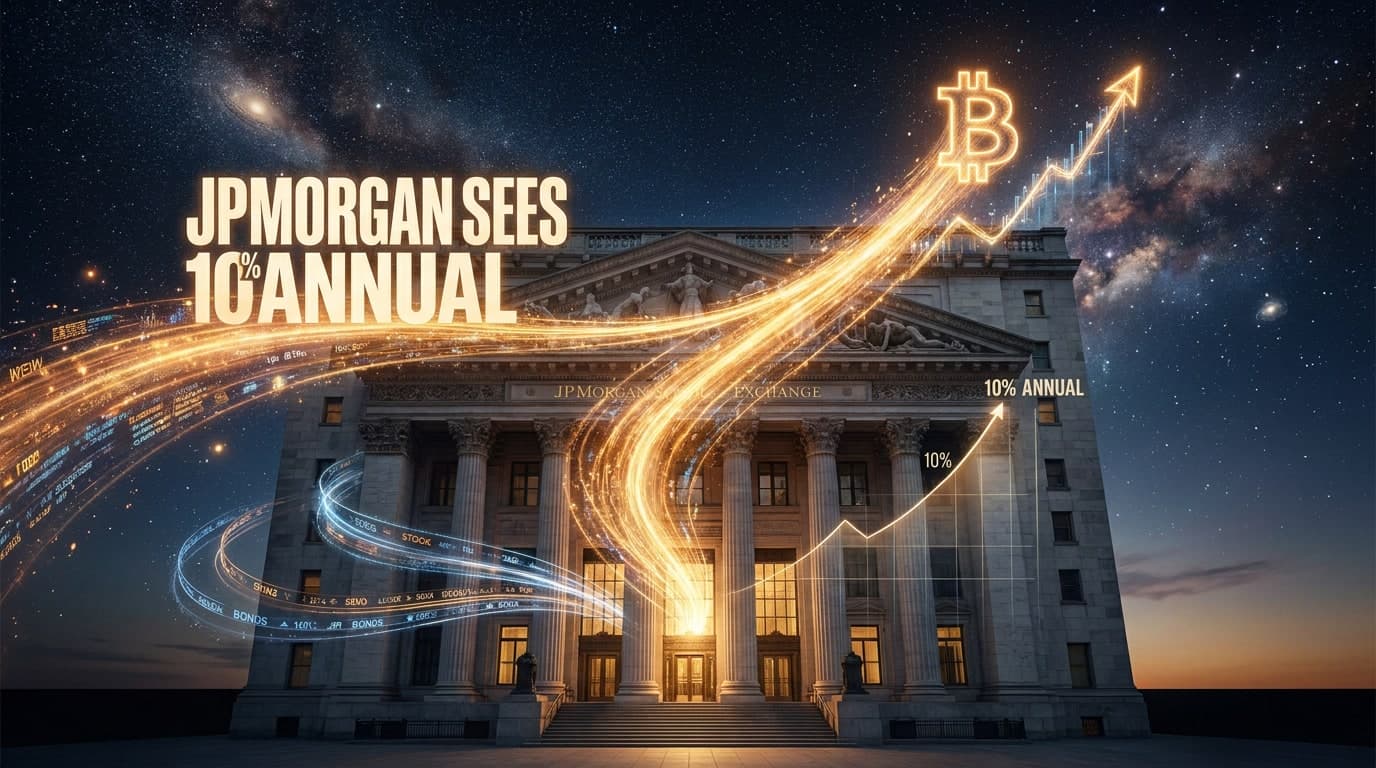 JPMorgan Predicts Bitcoin Will Outearn Stocks, Bonds, Gold