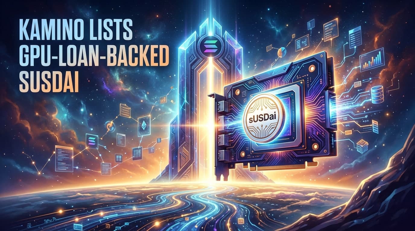 Kamino Lists GPU-Loan-Backed sUSDai as Solana Collateral