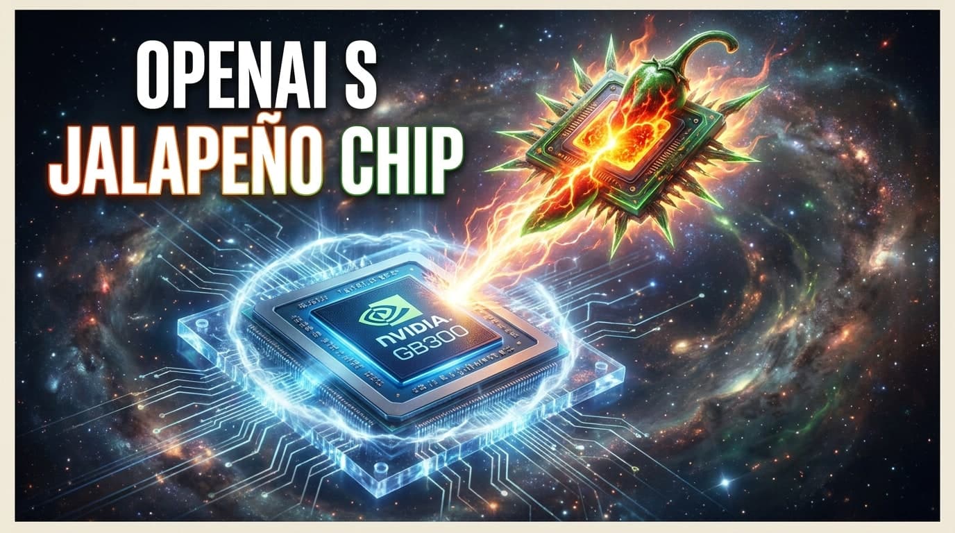 OpenAI's Jalapeño Chip Claims Edge Over Nvidia GB300