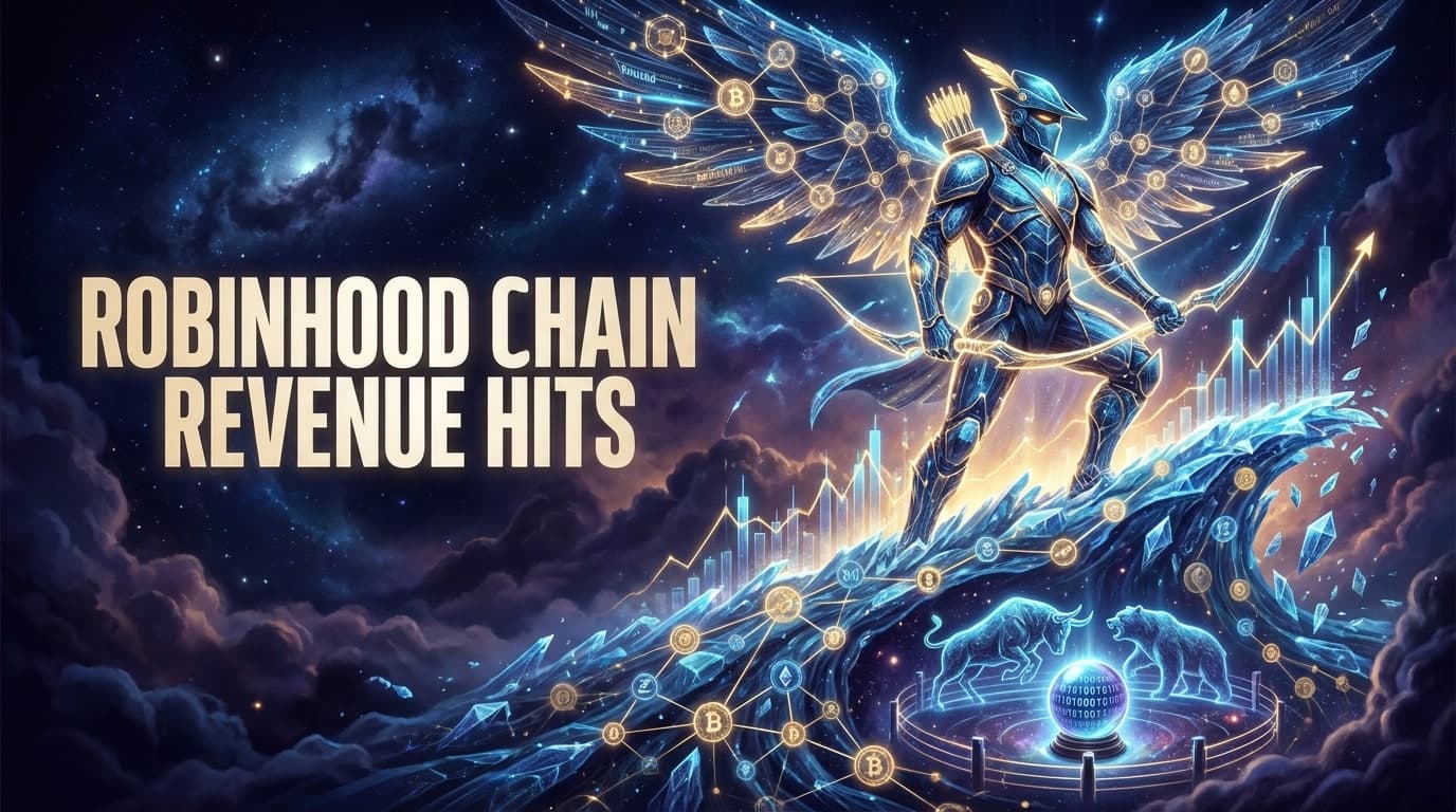 Robinhood Chain Revenue Hits $26M as Crypto Rises 20%