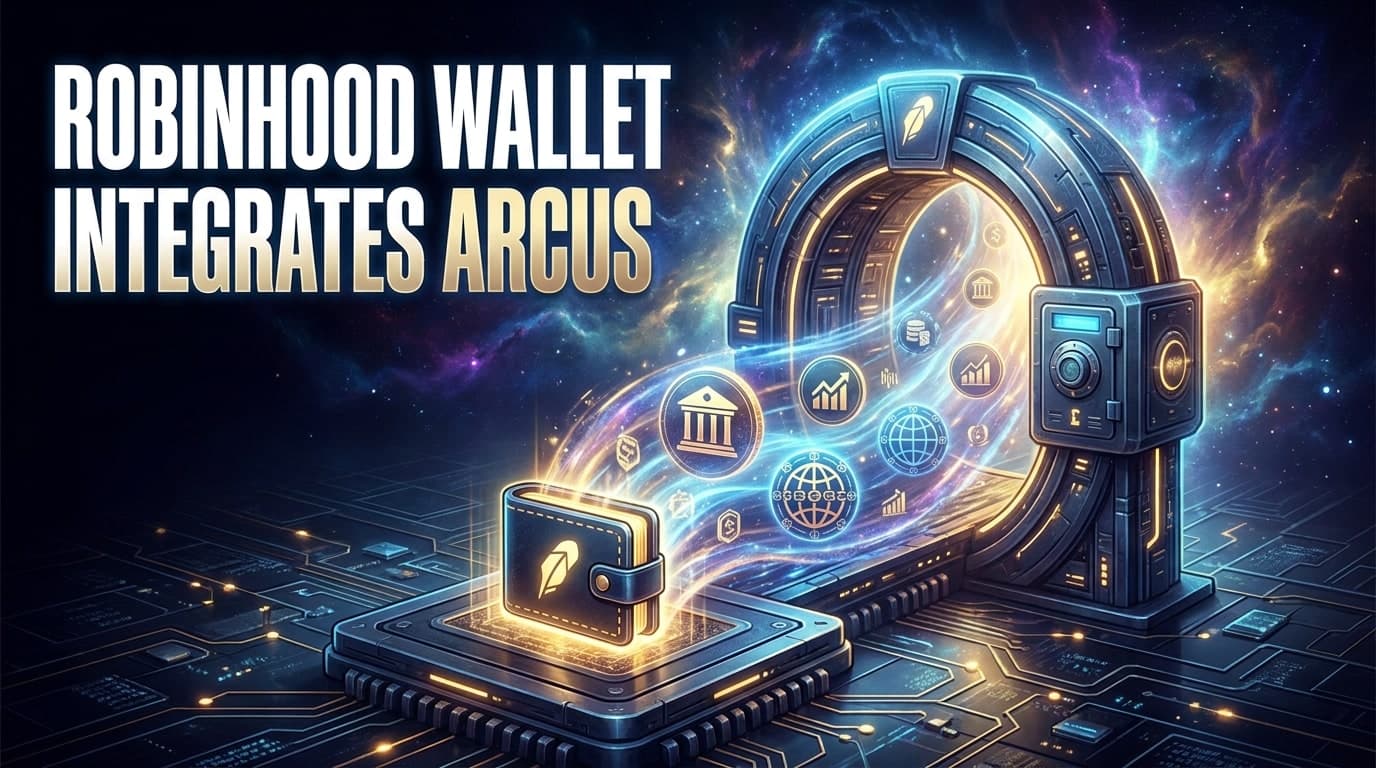 Robinhood Wallet Integrates Arcus for Stock Token Swaps