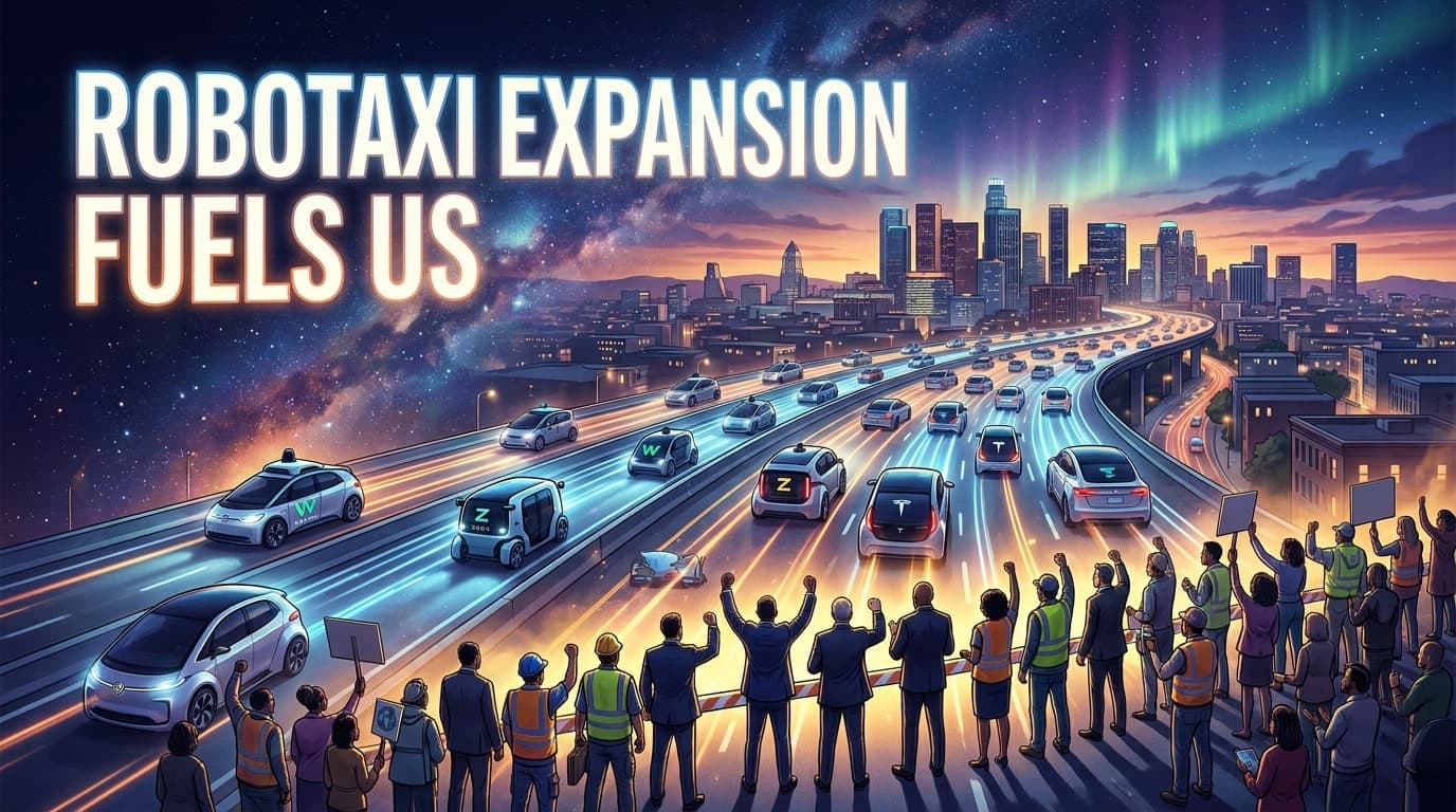 Robotaxi Expansion Fuels US Regulatory Pushback in 2026