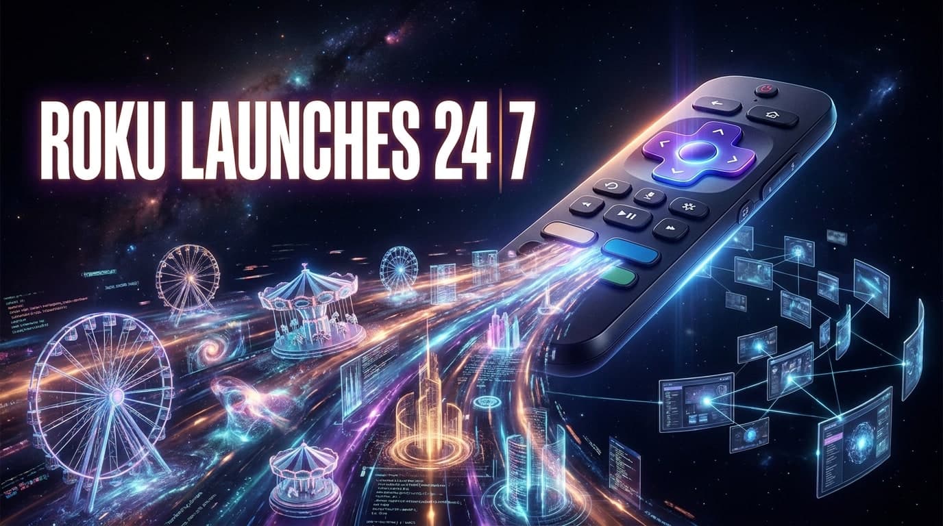 Roku Launches 24/7 AI Content Channel With Fairground