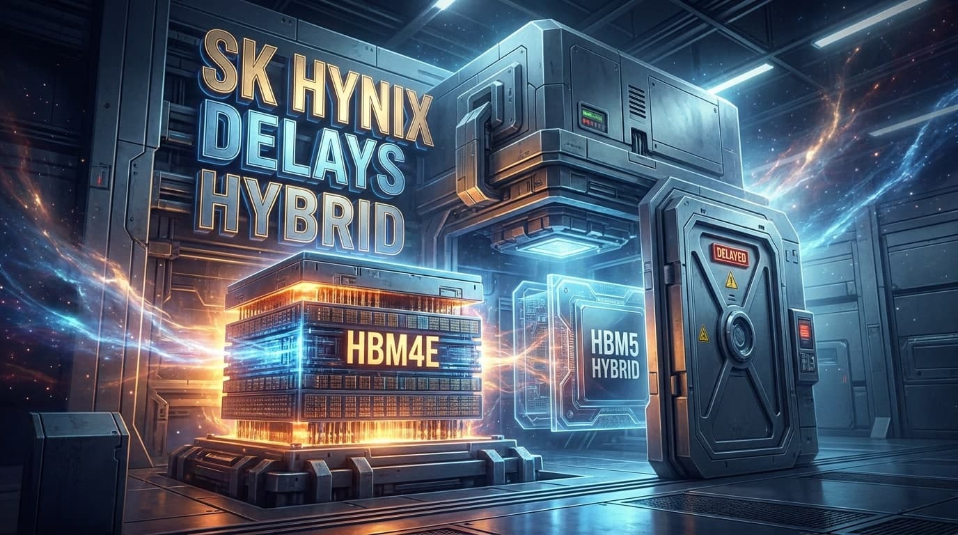SK Hynix Delays Hybrid Bonding for HBM4E Memory Chips
