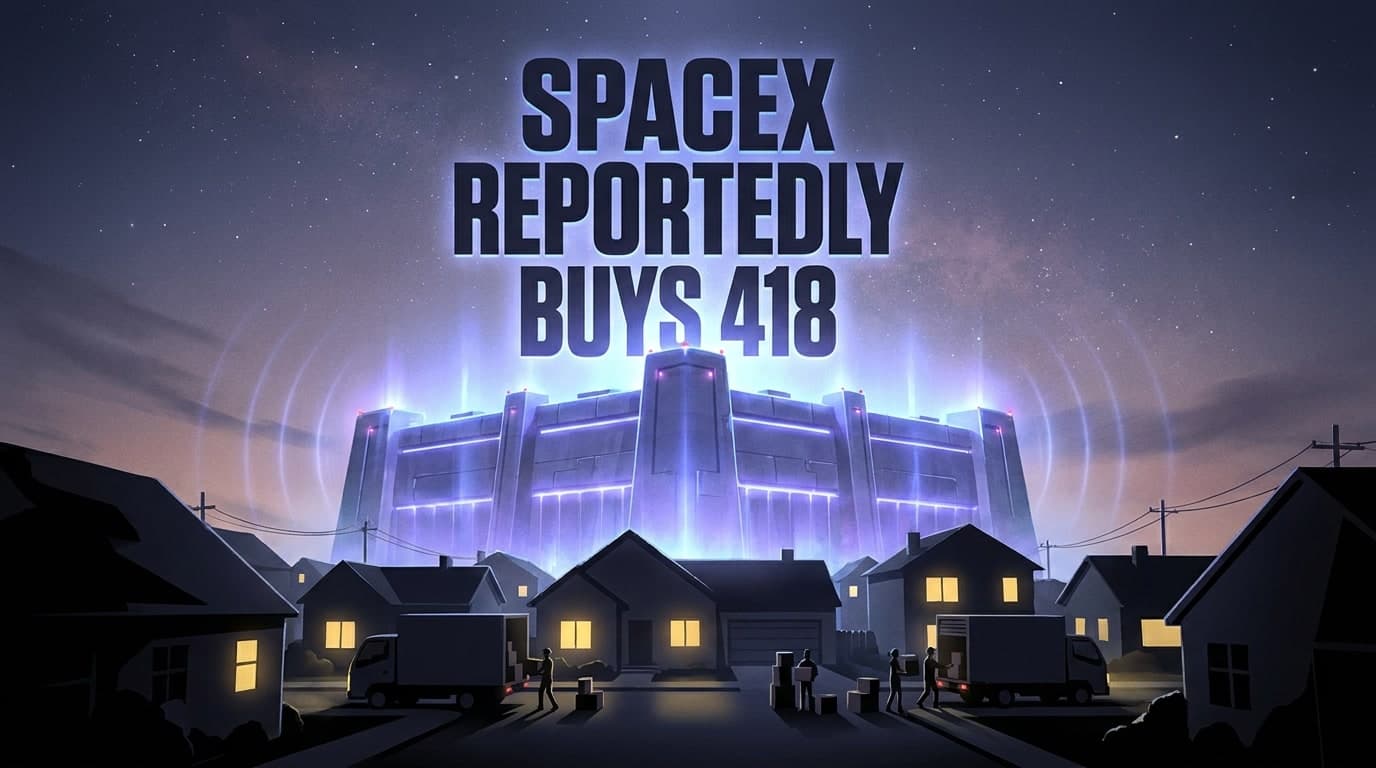 SpaceX Ties Home Buyouts to Dropped Noise Lawsuits