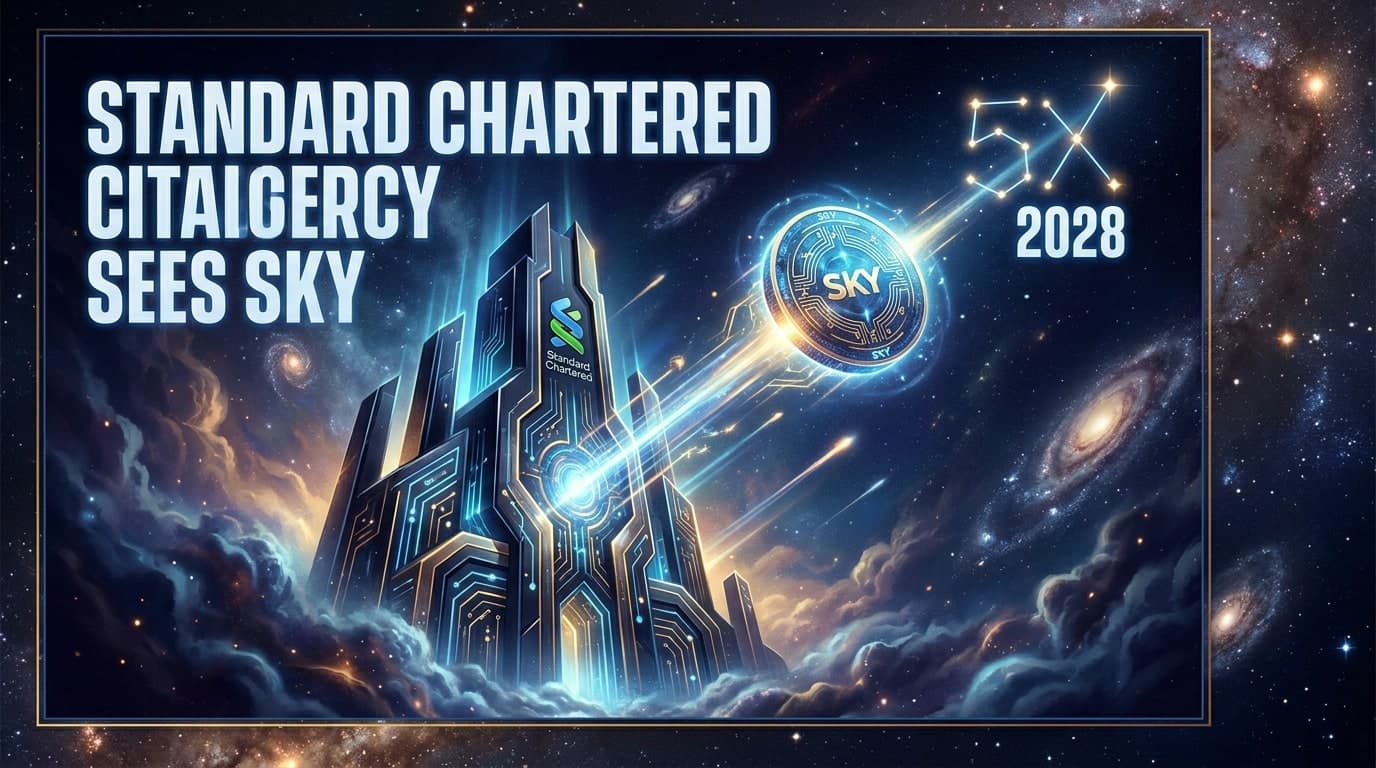 Standard Chartered Sees SKY Token Rising Fivefold by 2028