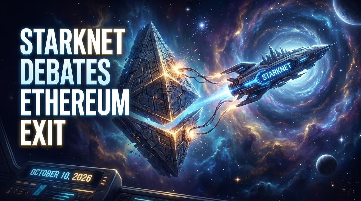Starknet Debates Ethereum Exit as ETH Steadies at $2,525
