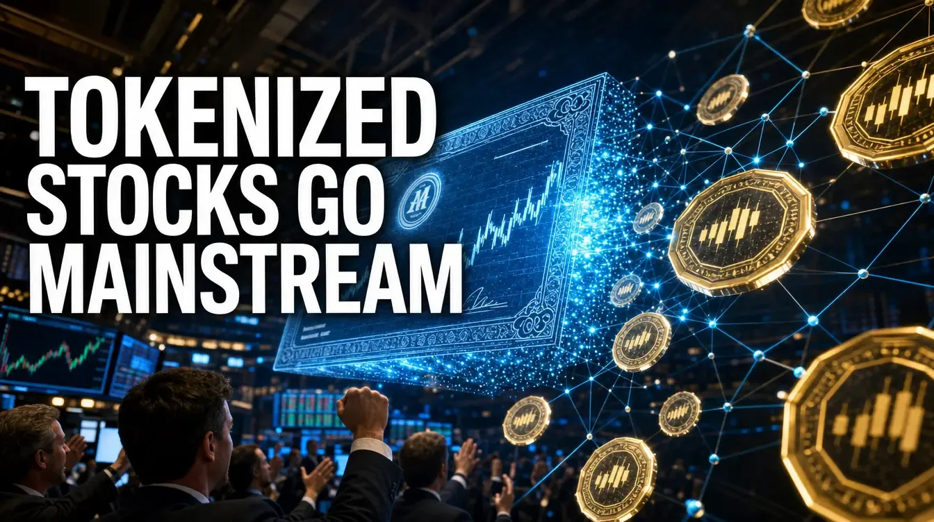 Tokenized Stocks Just Hit $9 Billion a Month, and Robinhood Chain and Backpack Are Racing In