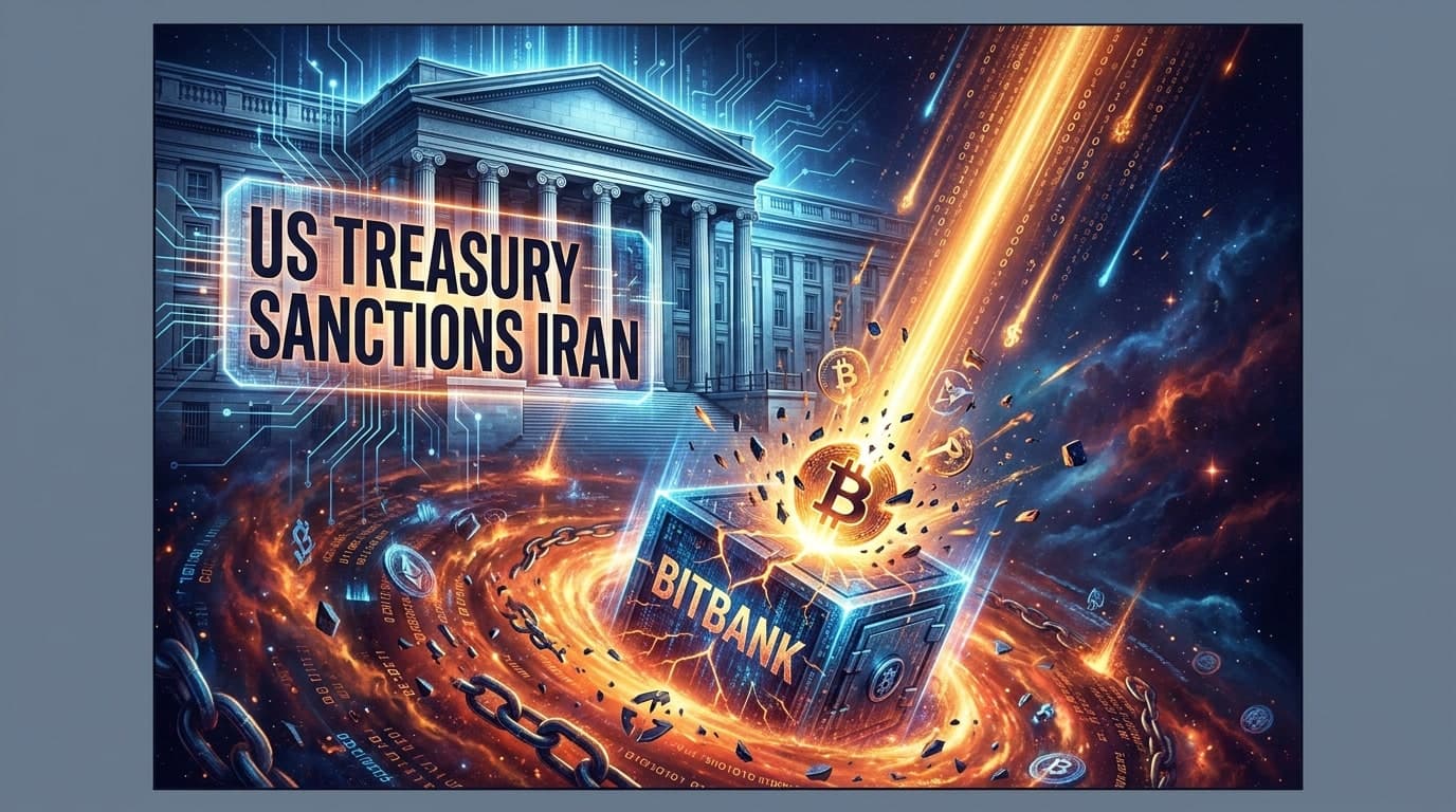 US Treasury Sanctions Iran's BitBank Over IRGC Bitcoin Ties