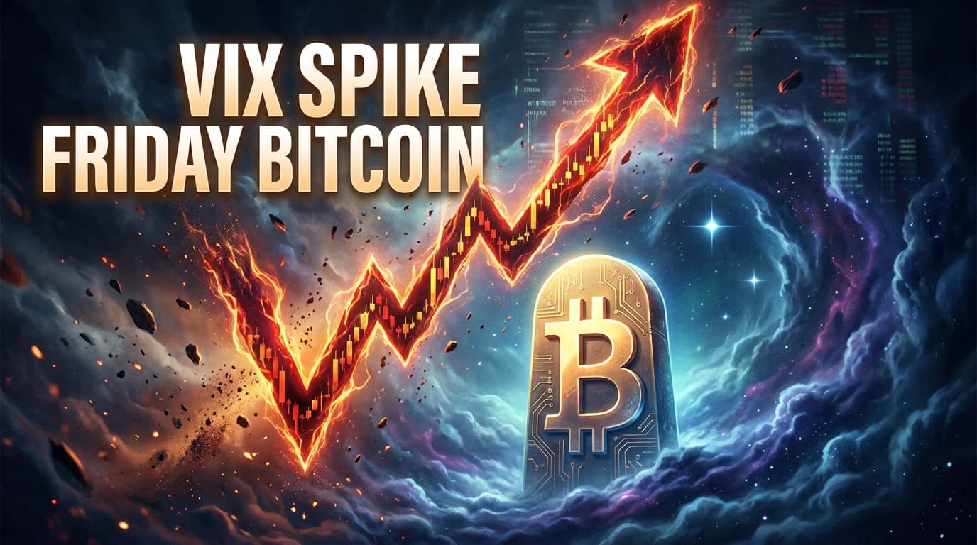 Bitcoin Holds Steady as Wall Street's Fear Index Spikes