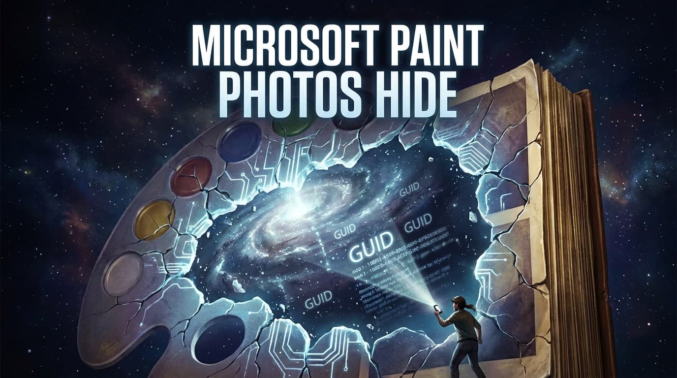 Microsoft Paint and Photos Hide AI Watermark Data Inside