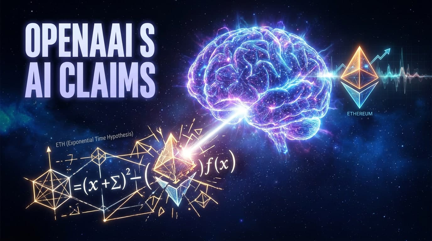 OpenAI AI Math Claim Sparks ETH vs Ethereum Confusion OpenAI AI Math Claim Sparks ETH vs Ethereum Confusion